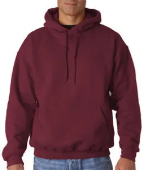 12500 Gildan Adult Gildan DryBlendHooded Sweatshirt Maroon