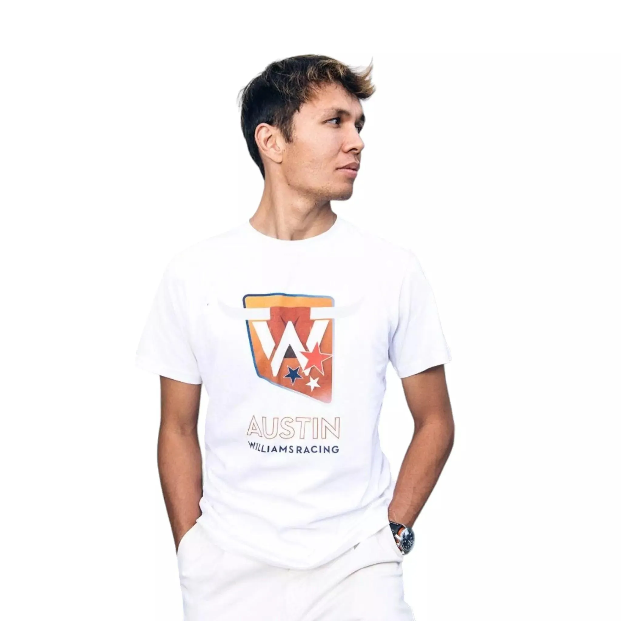 2023 Adult Austin Race T-Shirt White