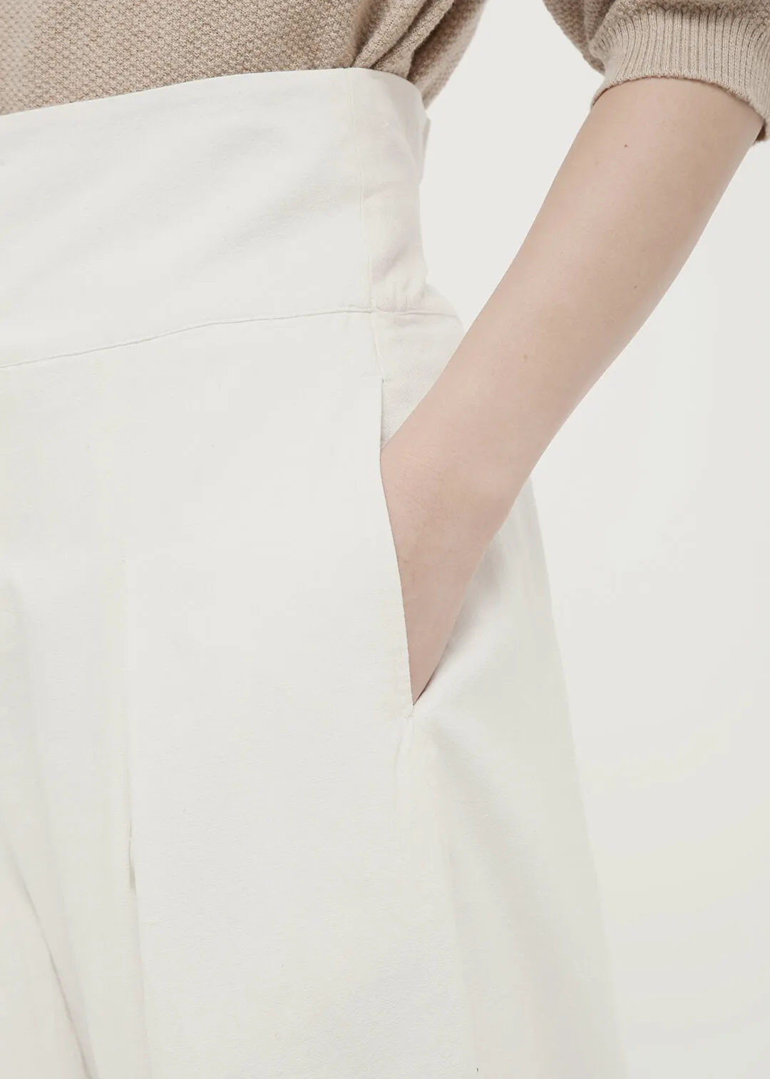 56dt Khadi High Waist Pants