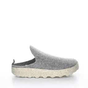 Asportuguesas Men's COME Mule Slippers- Concrete Tweed