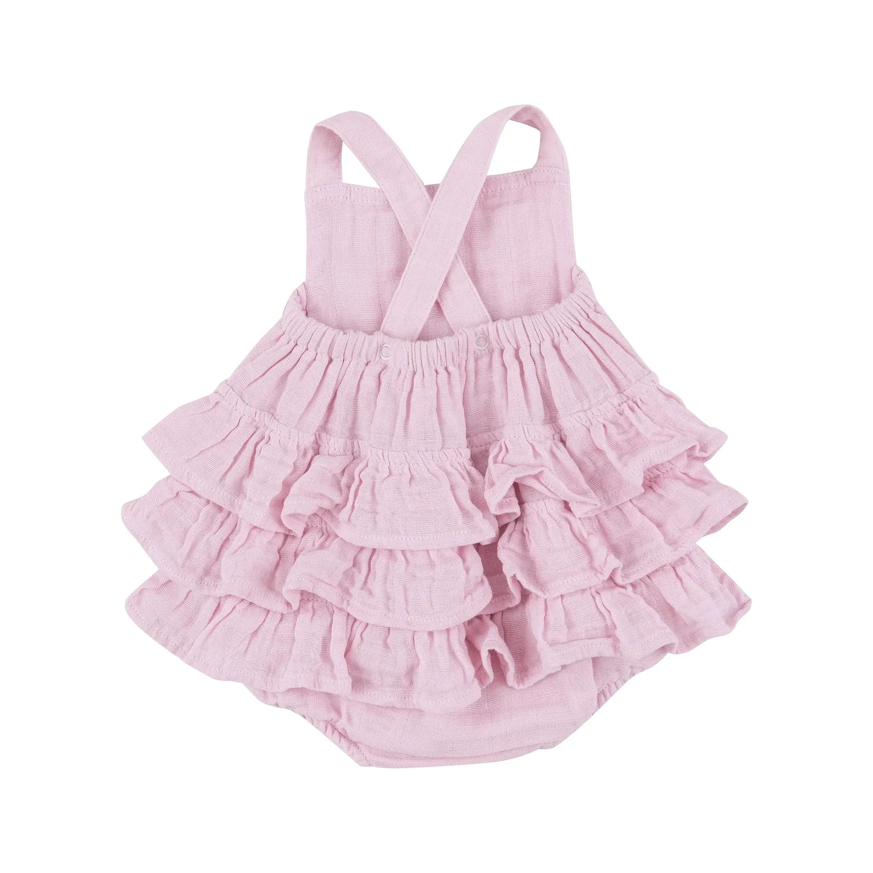 Ballet Muslin Ruffle Sunsuit Romper