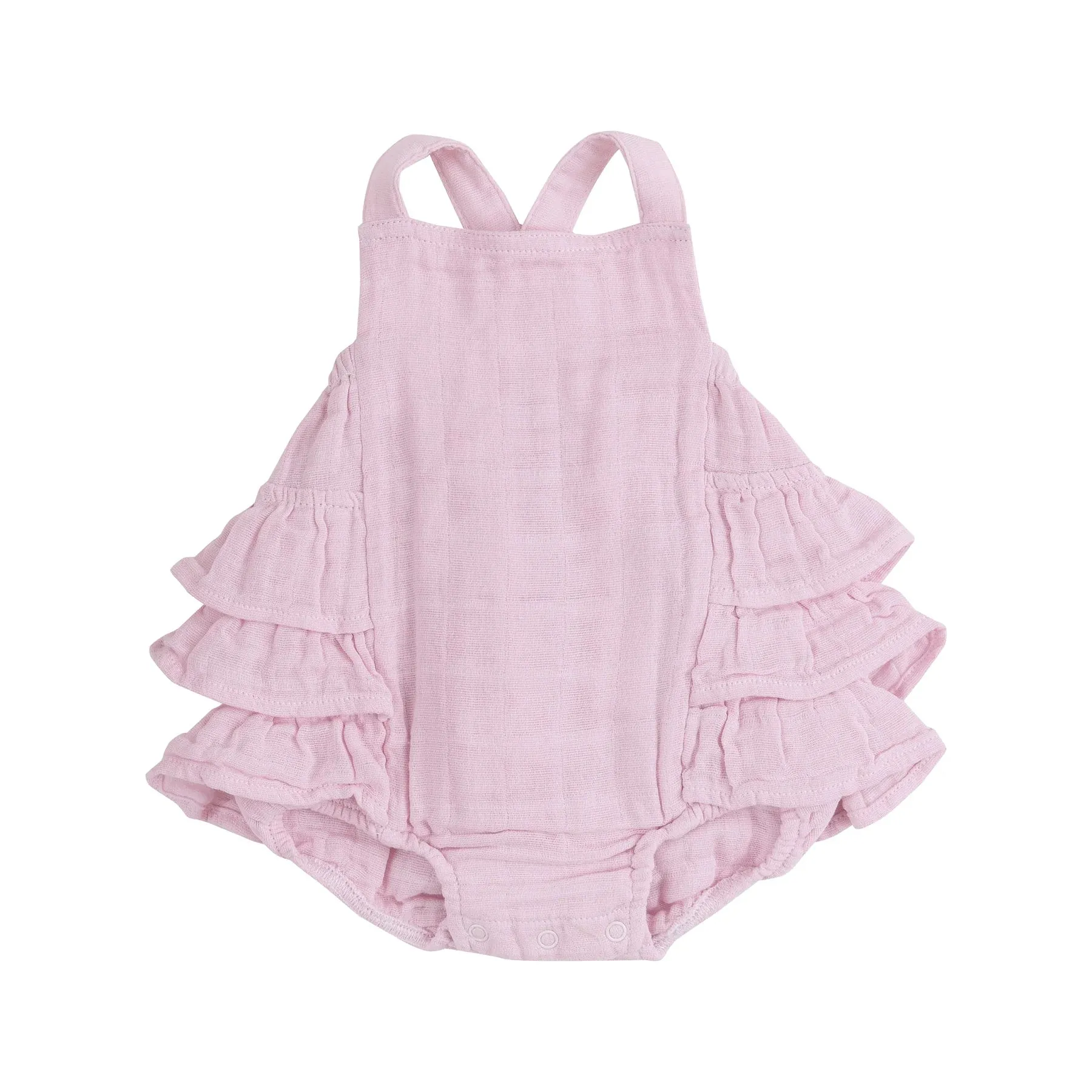 Ballet Muslin Ruffle Sunsuit Romper