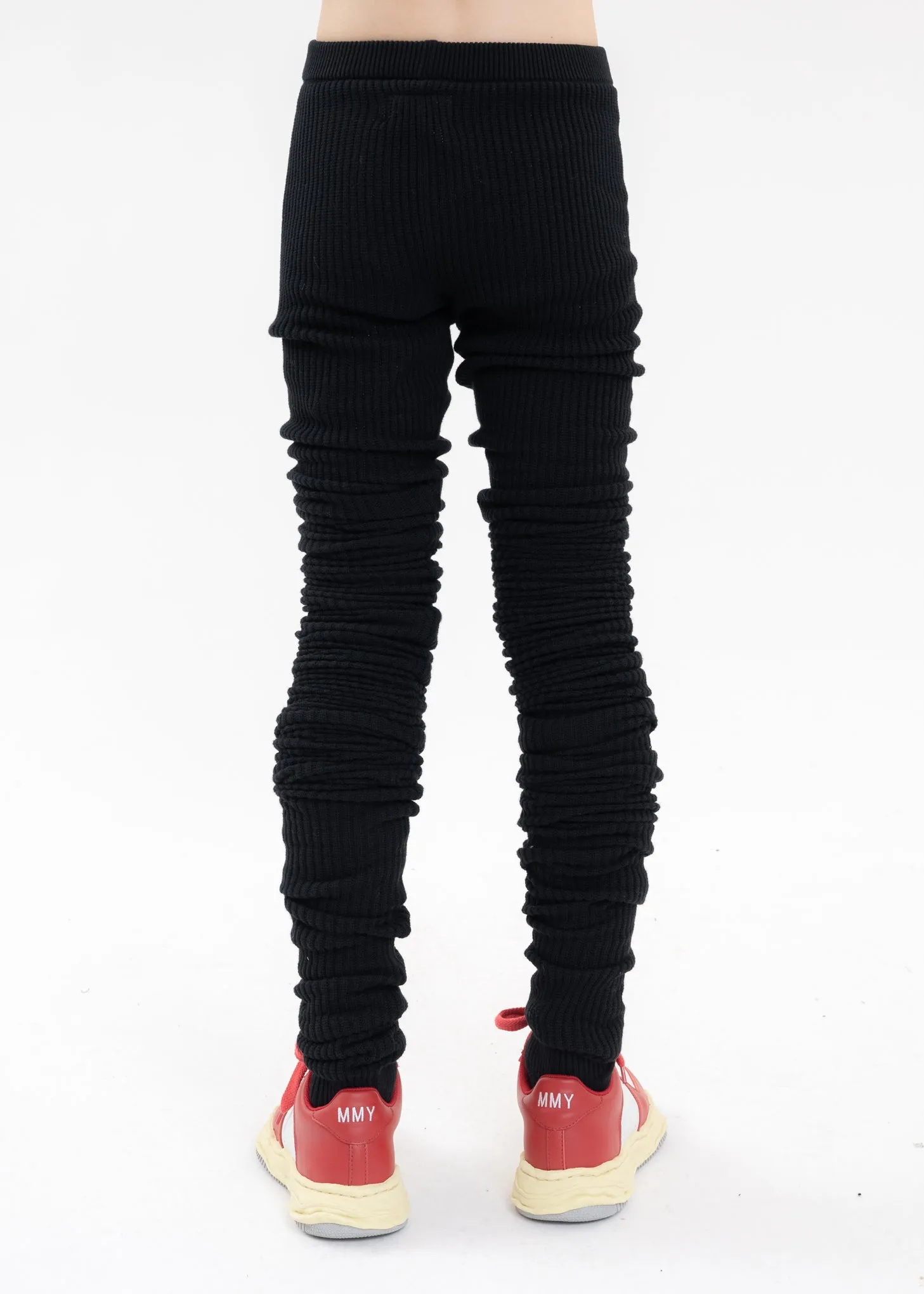 Black LOOSE SOCKS-LIKE 300cm LEGGINGS