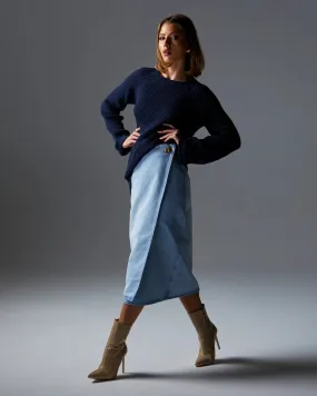 Bluebell Rib Tunic Navy