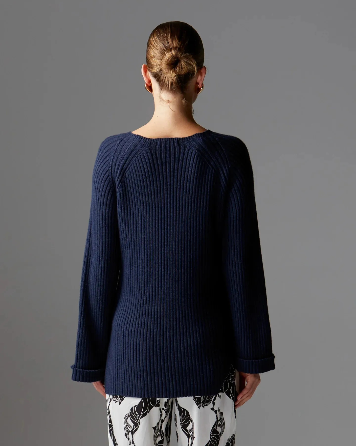 Bluebell Rib Tunic Navy