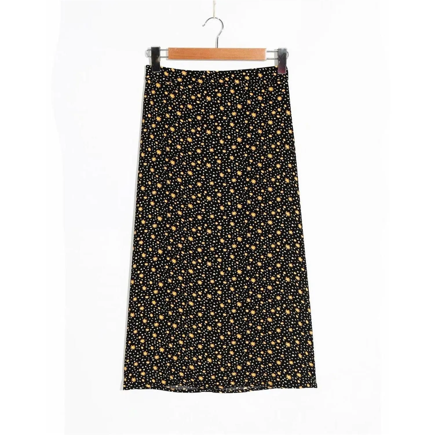 BOHEMIAN CHIC MIDI SKIRT