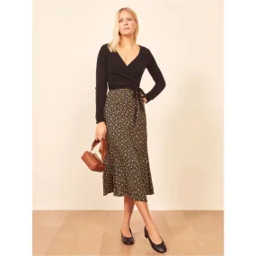 BOHEMIAN CHIC MIDI SKIRT