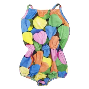 Candy Hearts Bubble Romper (LAST ONE 2Y)