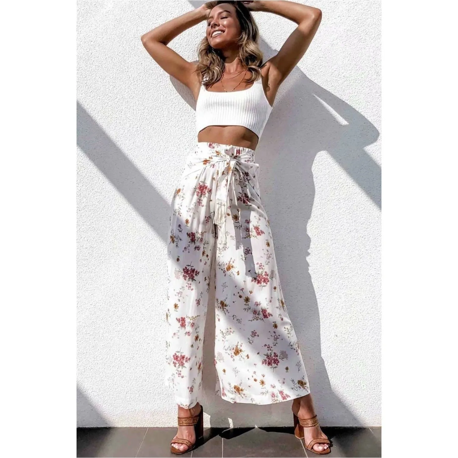 CASUAL SUMMER HIGH WAIST TROUSER