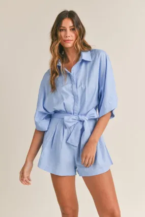 Collared Romper