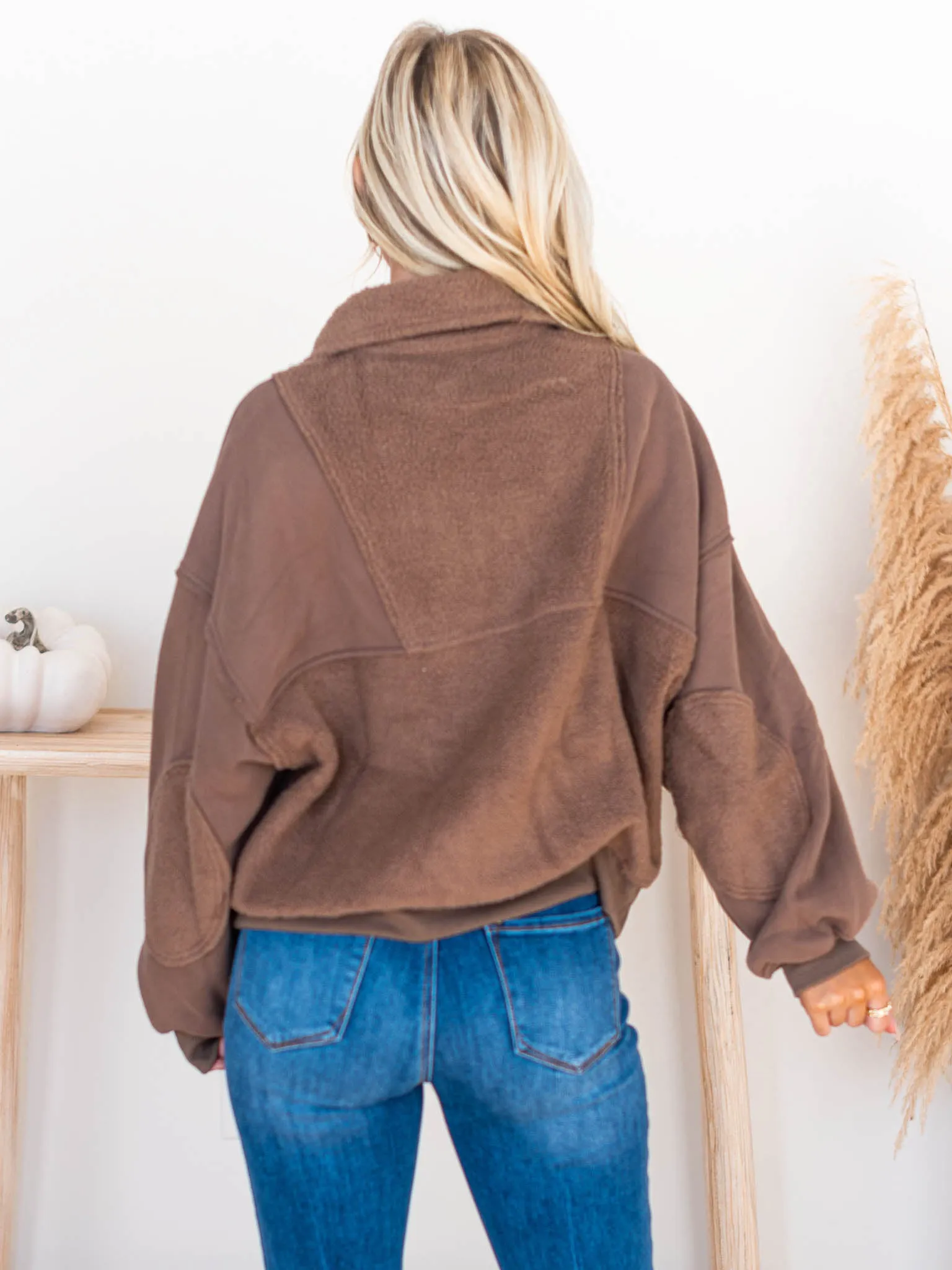 Countless Times Contrast Pullover