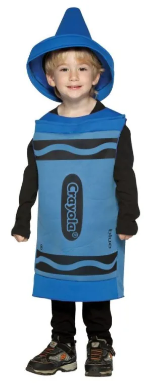 Crayola Toddler Blue 3T-4T  Costume