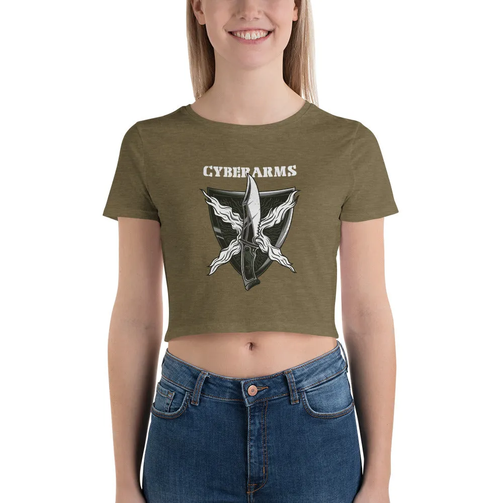 CyberArms - Women’s Crop Tee