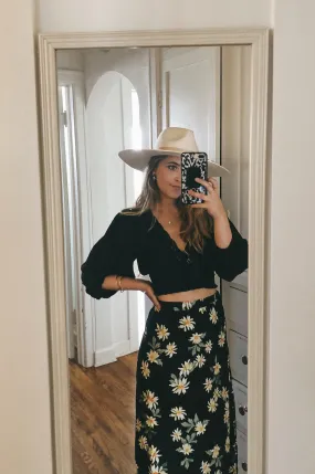 Daisy for You Midi Skirt