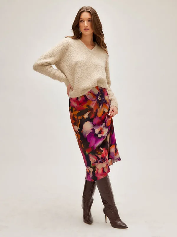Fifteen Twenty Bias Cut Midi Skirt