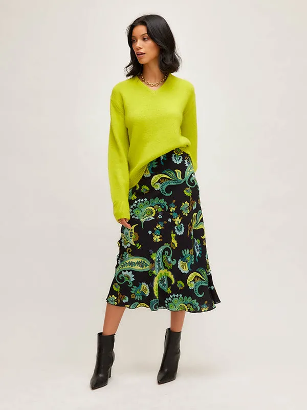 Fifteen Twenty Bias Cut Midi Skirt