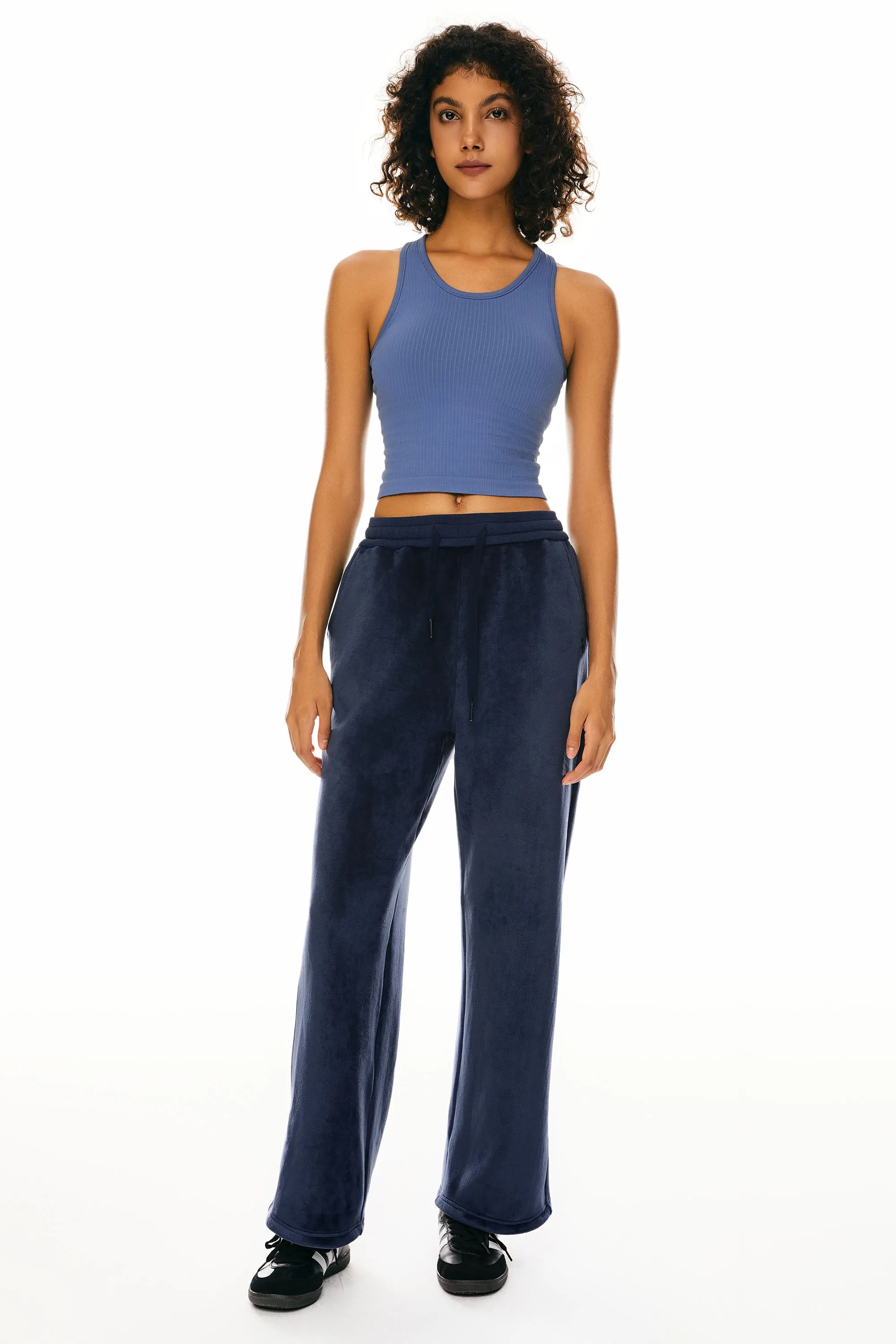 Fleece Straight Leg Sweatpants