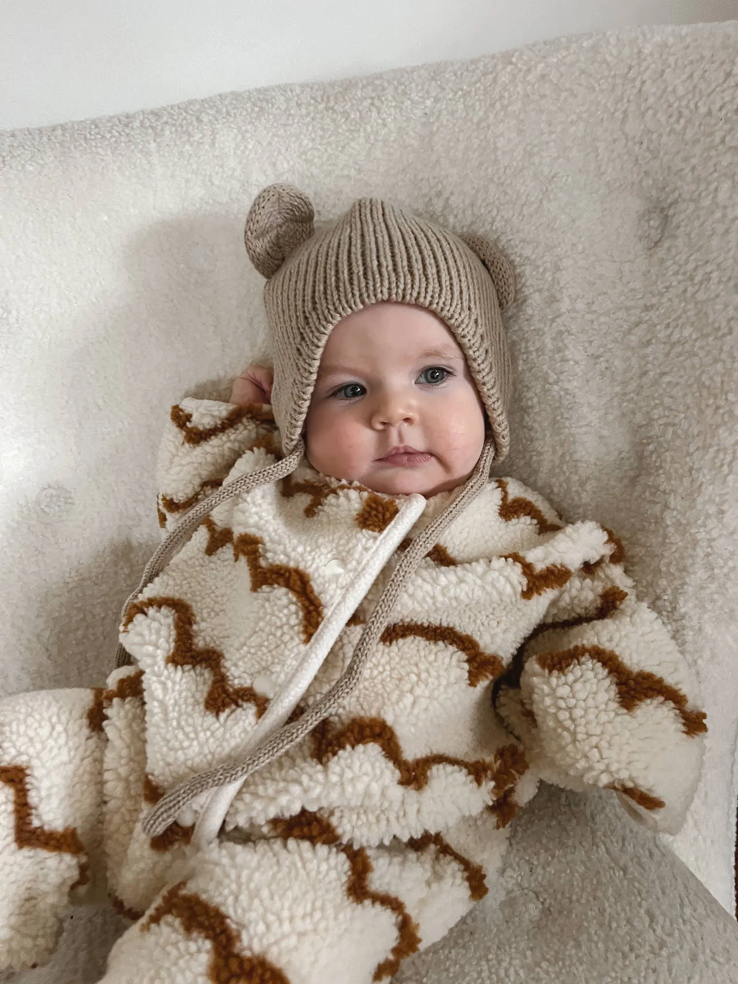 Fluffy Wave Reversible Romper