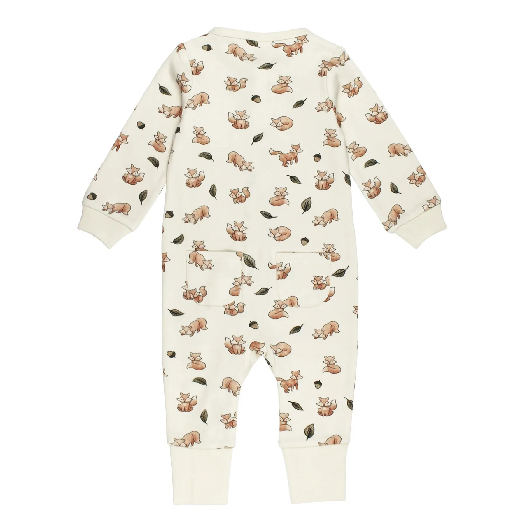 Foxy Organic Footless 2-Way Zipper Romper