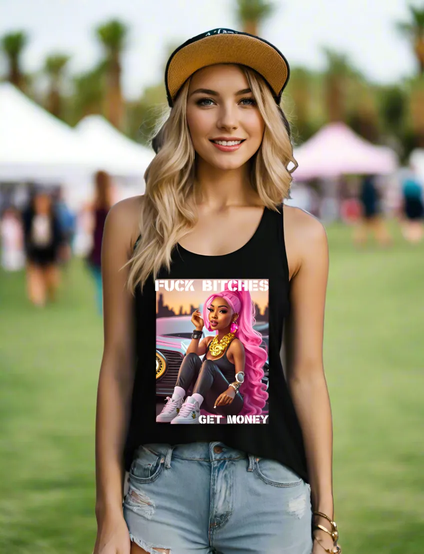 Fuck Bitches Art Exclusive Tank Top | Grooveman Music