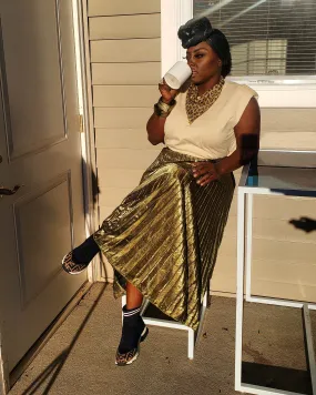 Goldanna Pleated Skirt