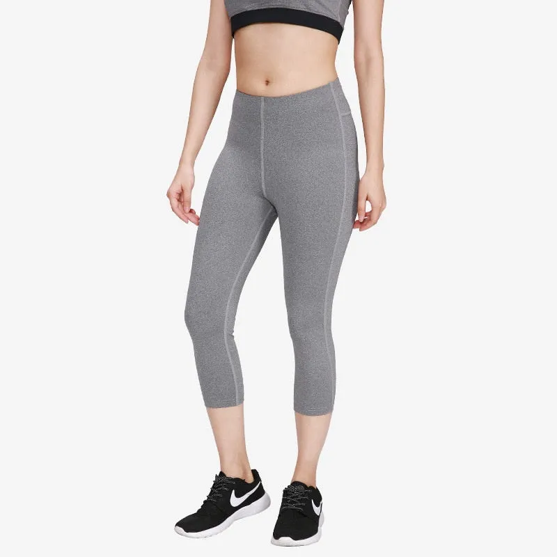 High Waist Calf-length Yoga Pants- Capri Style