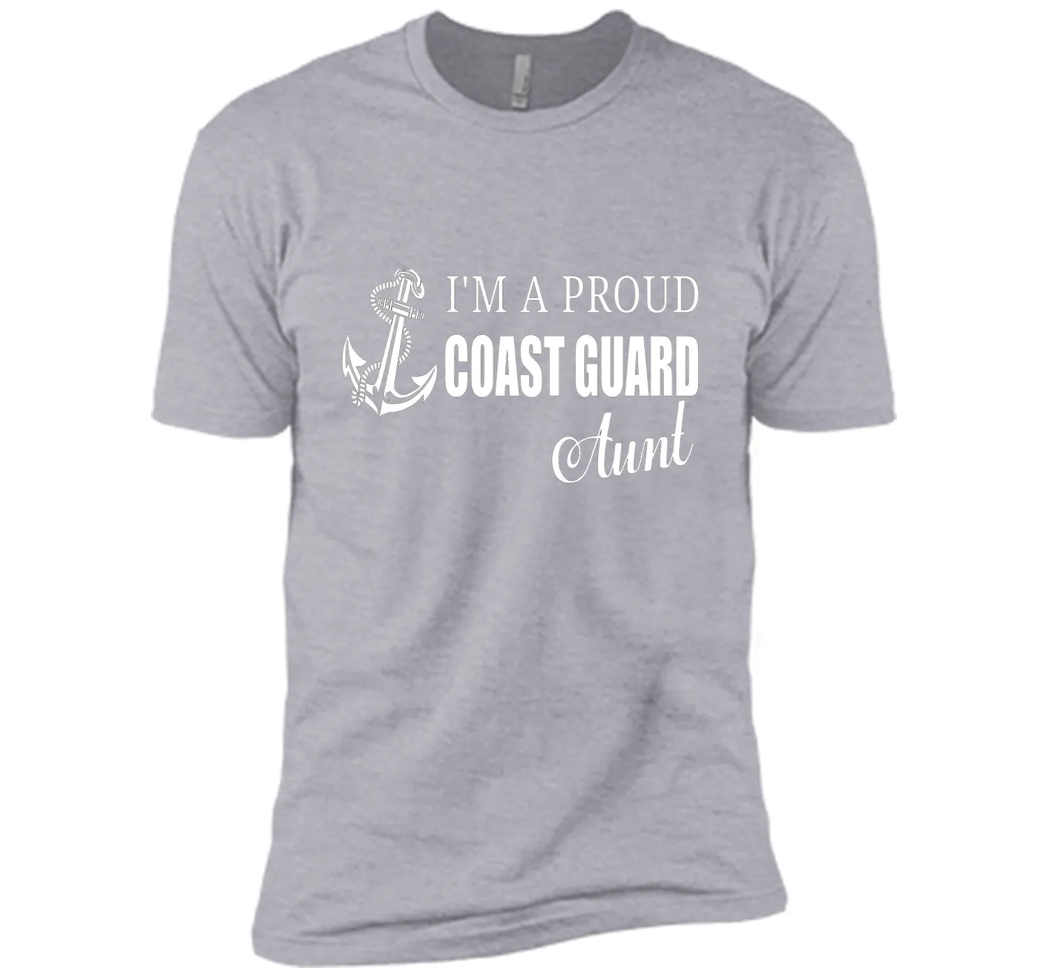 I'm A Proud Coast Guard Aunt T-shirt cool shirt