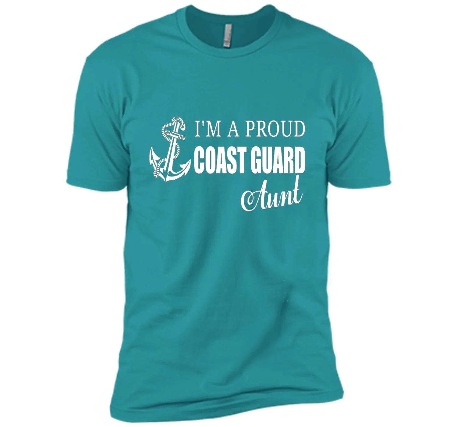 I'm A Proud Coast Guard Aunt T-shirt cool shirt