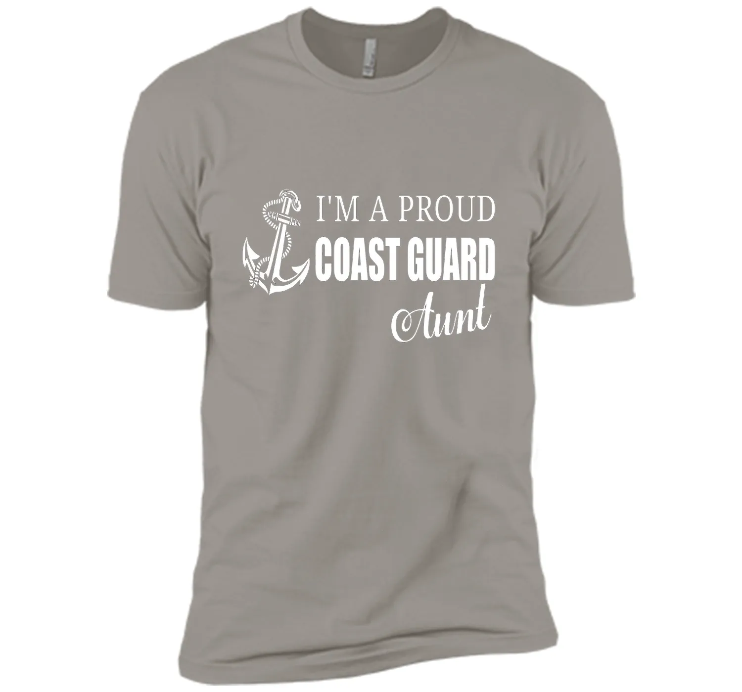 I'm A Proud Coast Guard Aunt T-shirt cool shirt