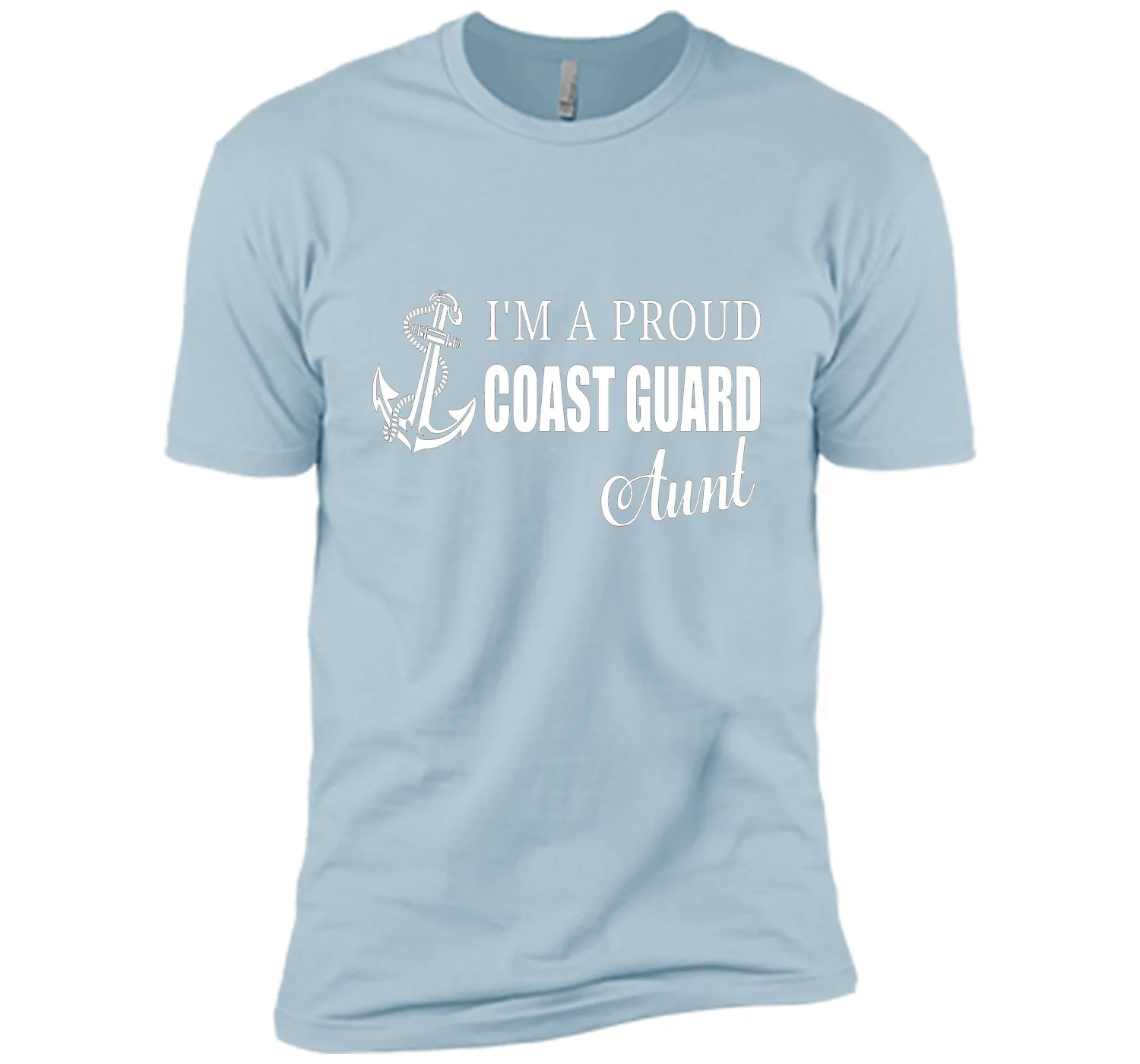 I'm A Proud Coast Guard Aunt T-shirt cool shirt