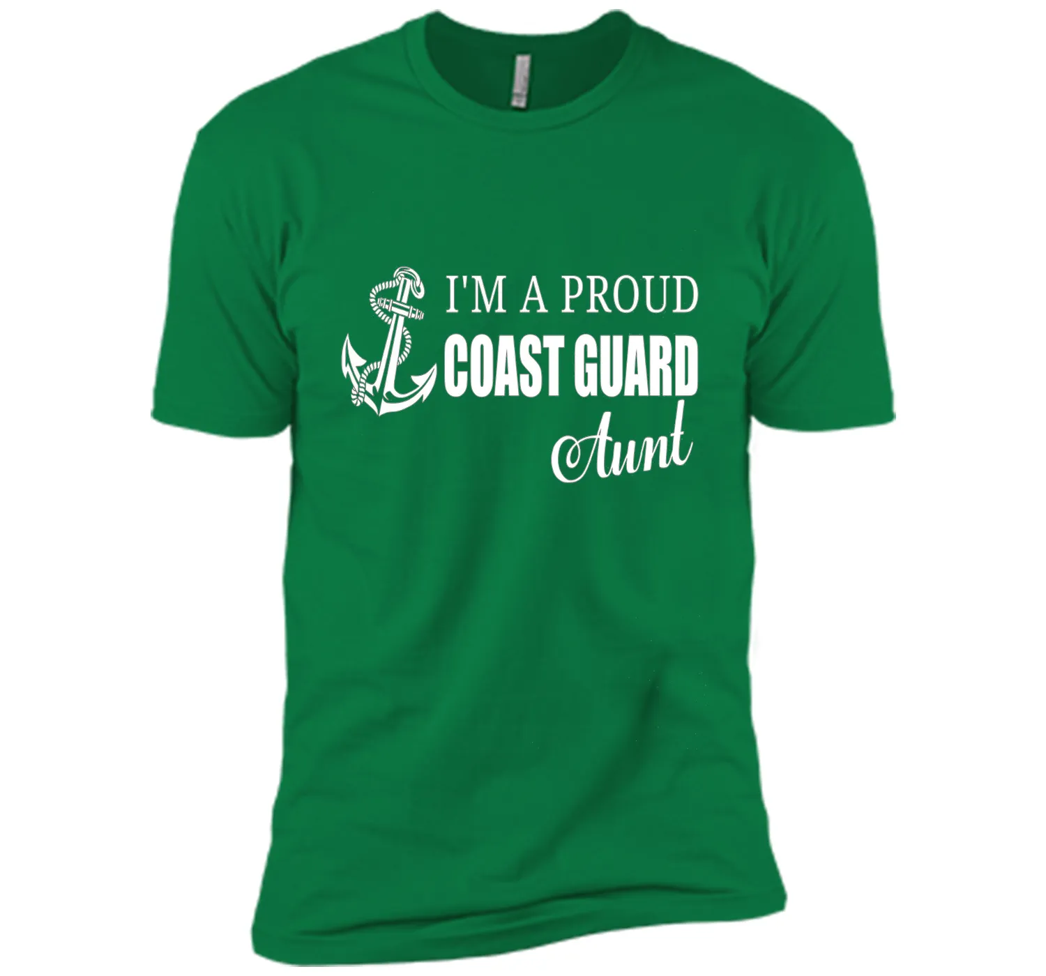 I'm A Proud Coast Guard Aunt T-shirt cool shirt