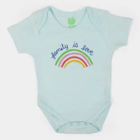 Infant Cotton Basic Romper Unisex Family Is love