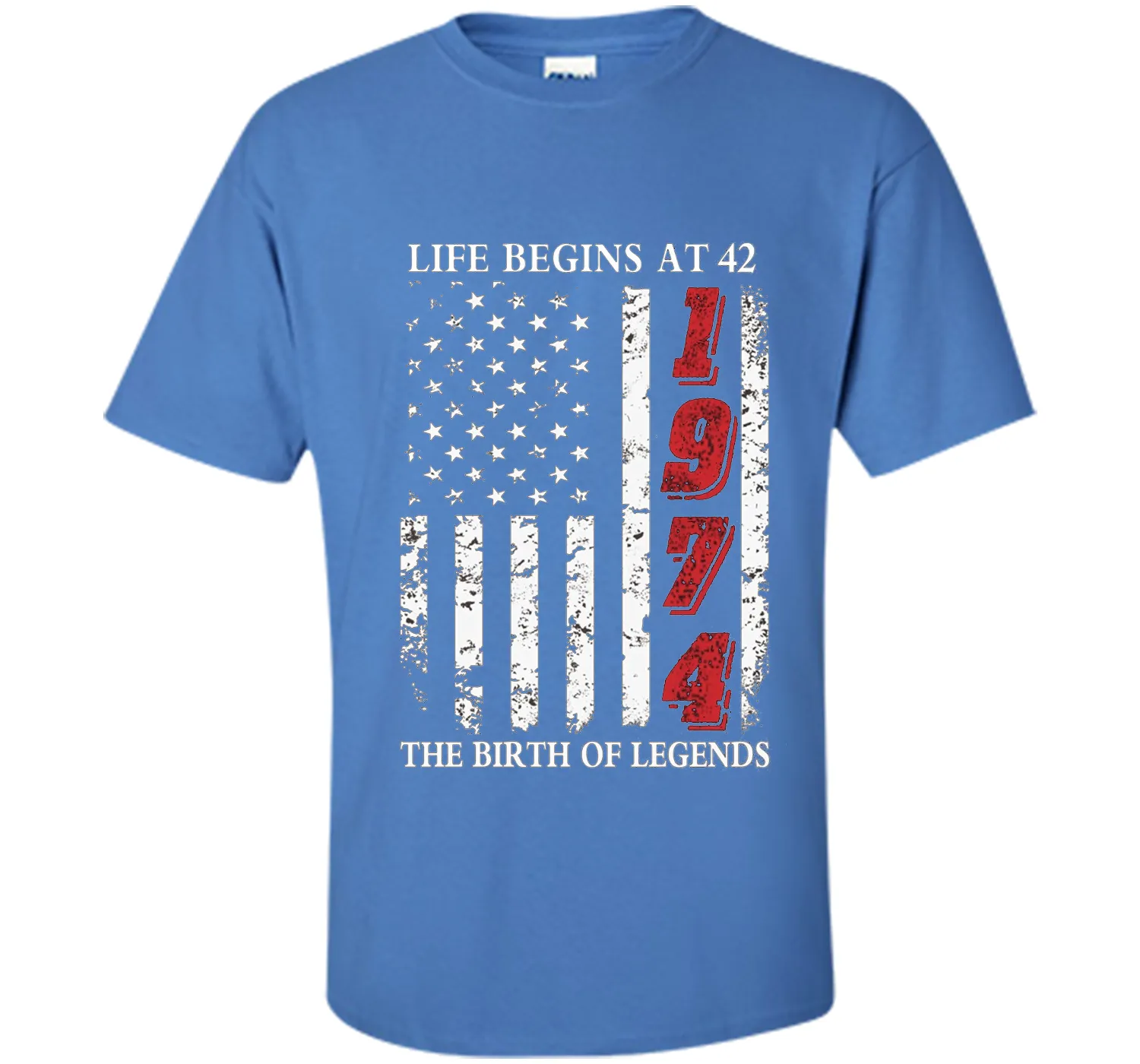 Life Begins At 42 The Birth Of Legends t-shirt
