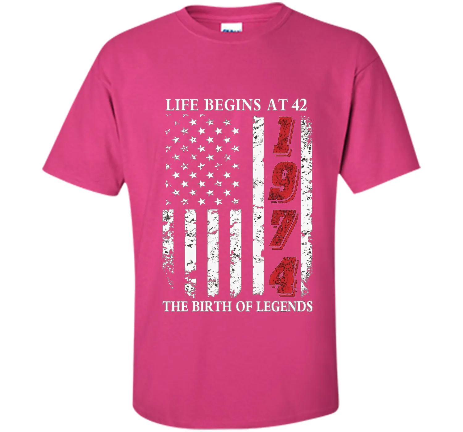 Life Begins At 42 The Birth Of Legends t-shirt
