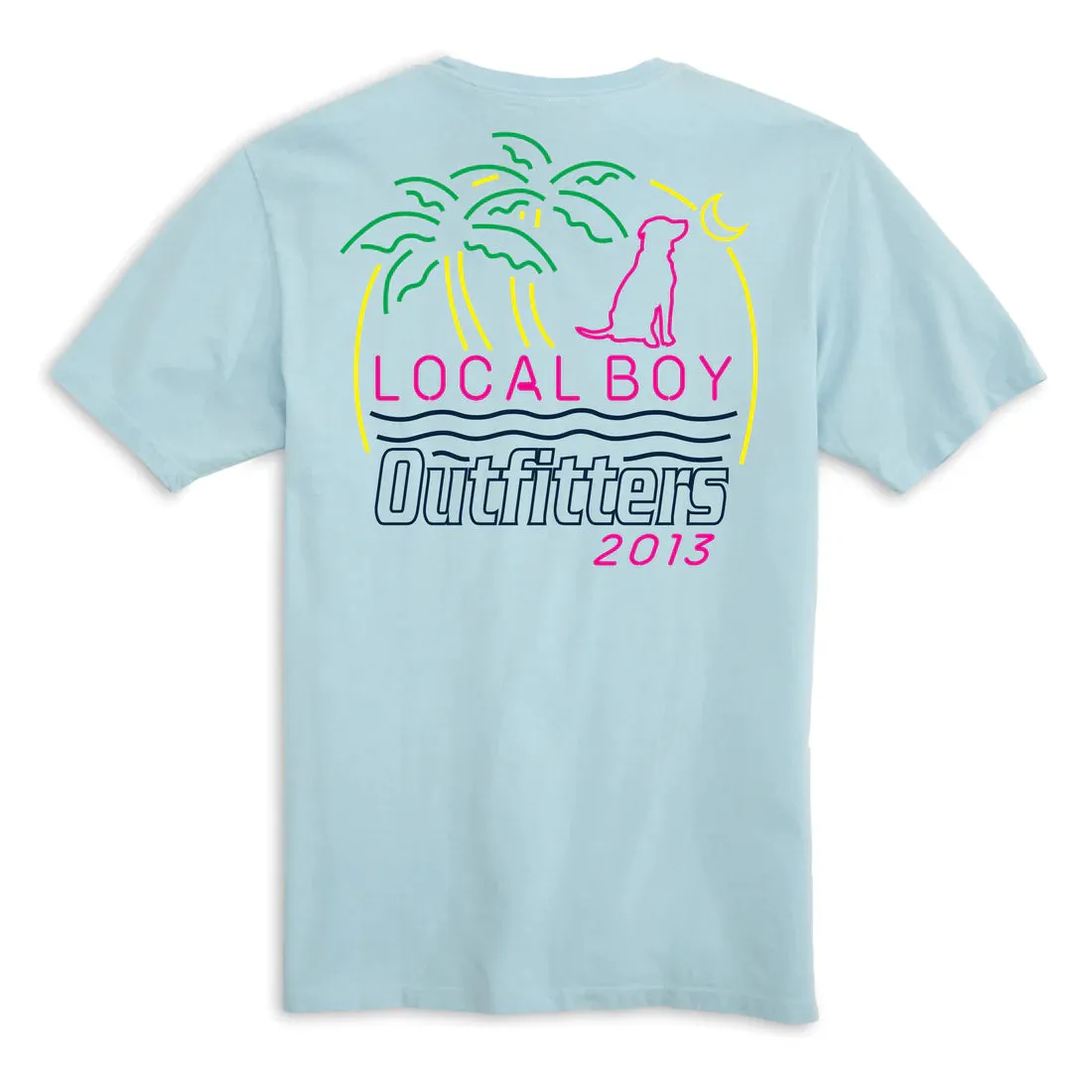 Local Boy: Naturdays Pocket Tee- Chambray