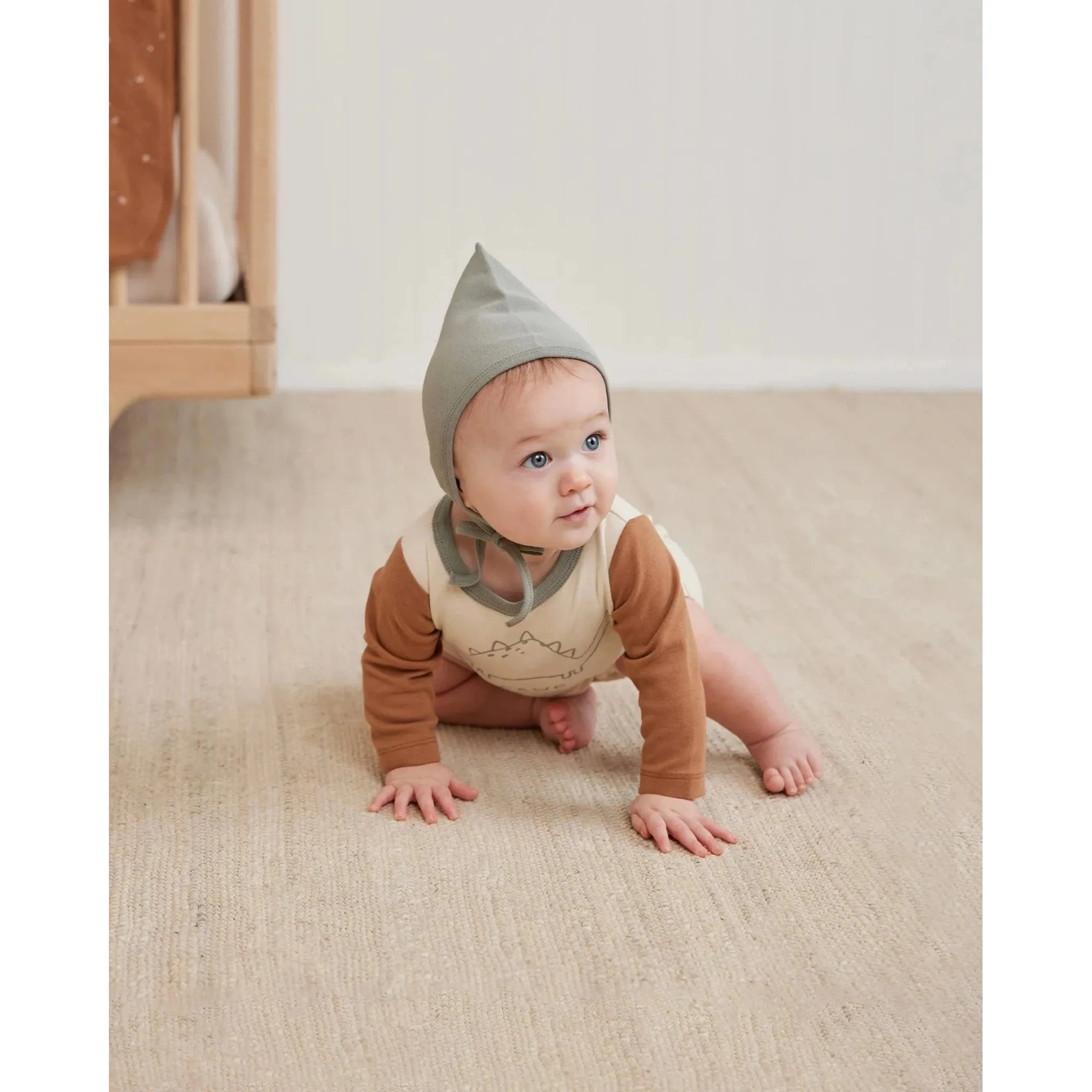Long Sleeve Romper - Dino