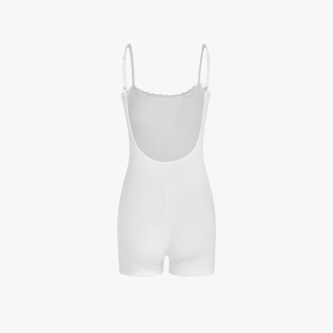 Noelle Lace Trim Romper