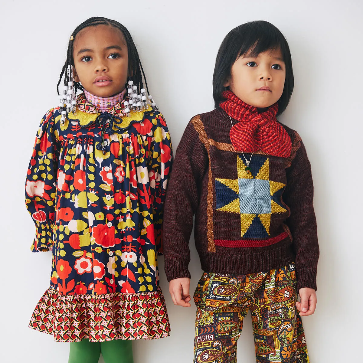 Nova Quilt Pullover in Fig by Misha & Puff - Last Ones In Stock - 3-4 Years