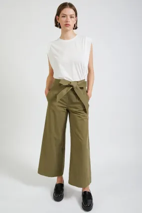 Olive Wide Leg Essie Pant
