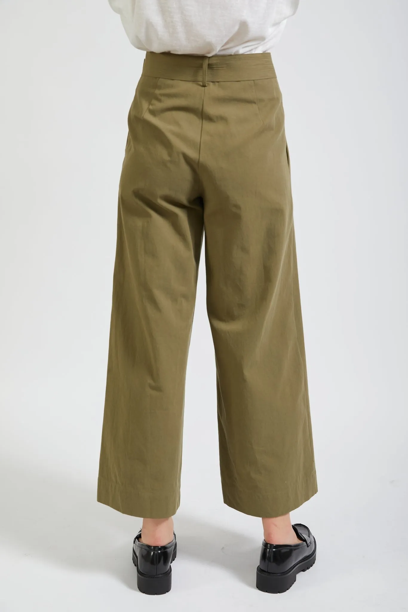 Olive Wide Leg Essie Pant
