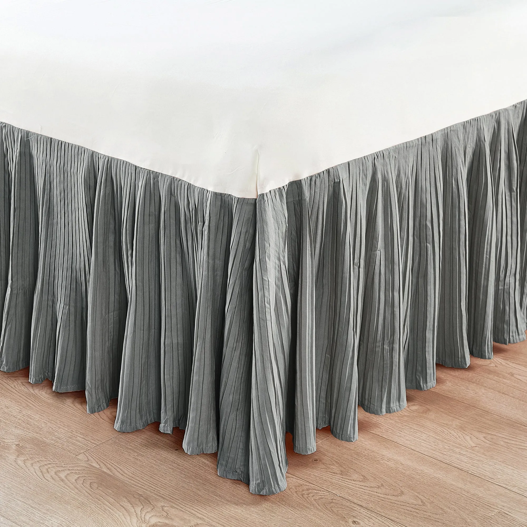 Pleated Bed Skirt - 18" drop Length