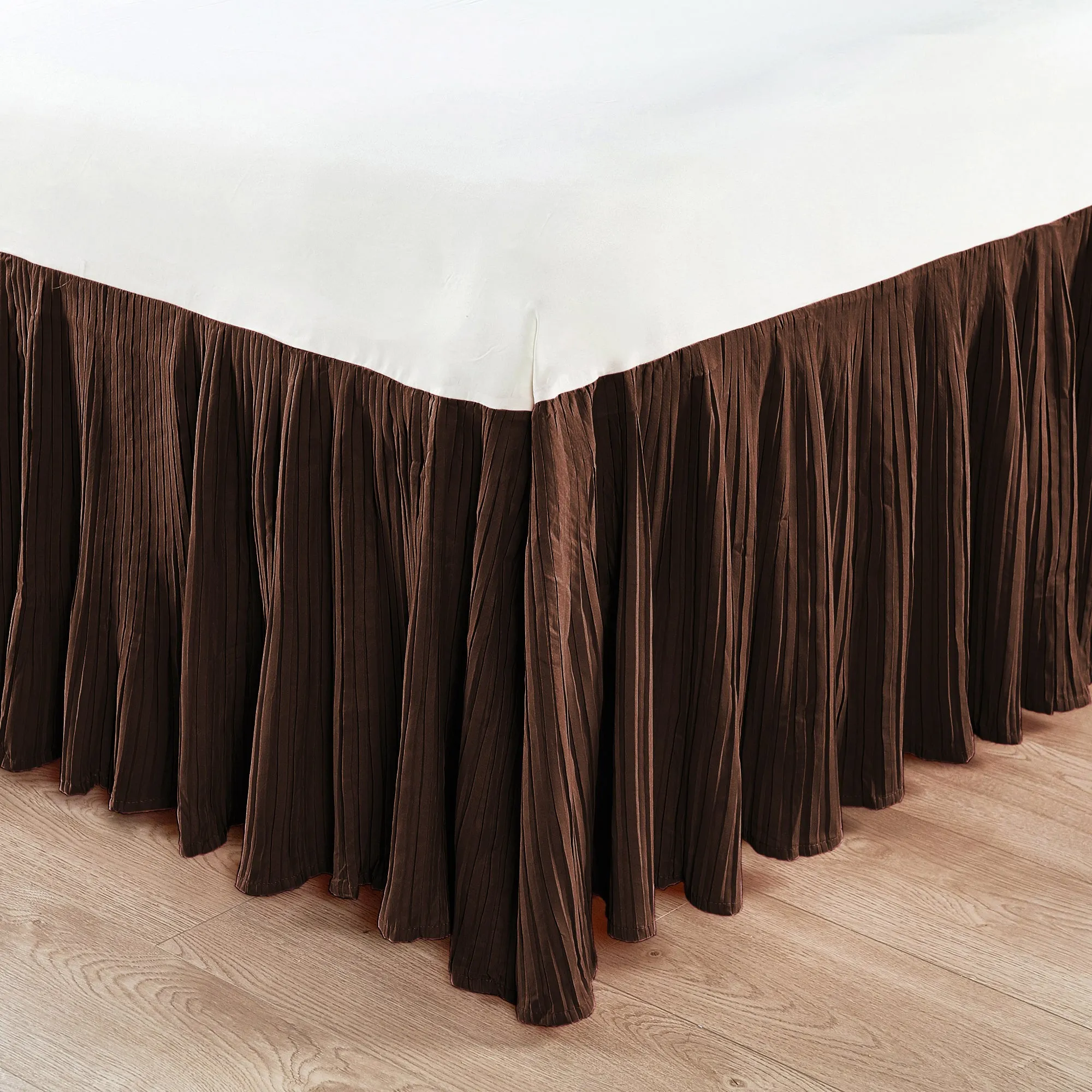 Pleated Bed Skirt - 18" drop Length