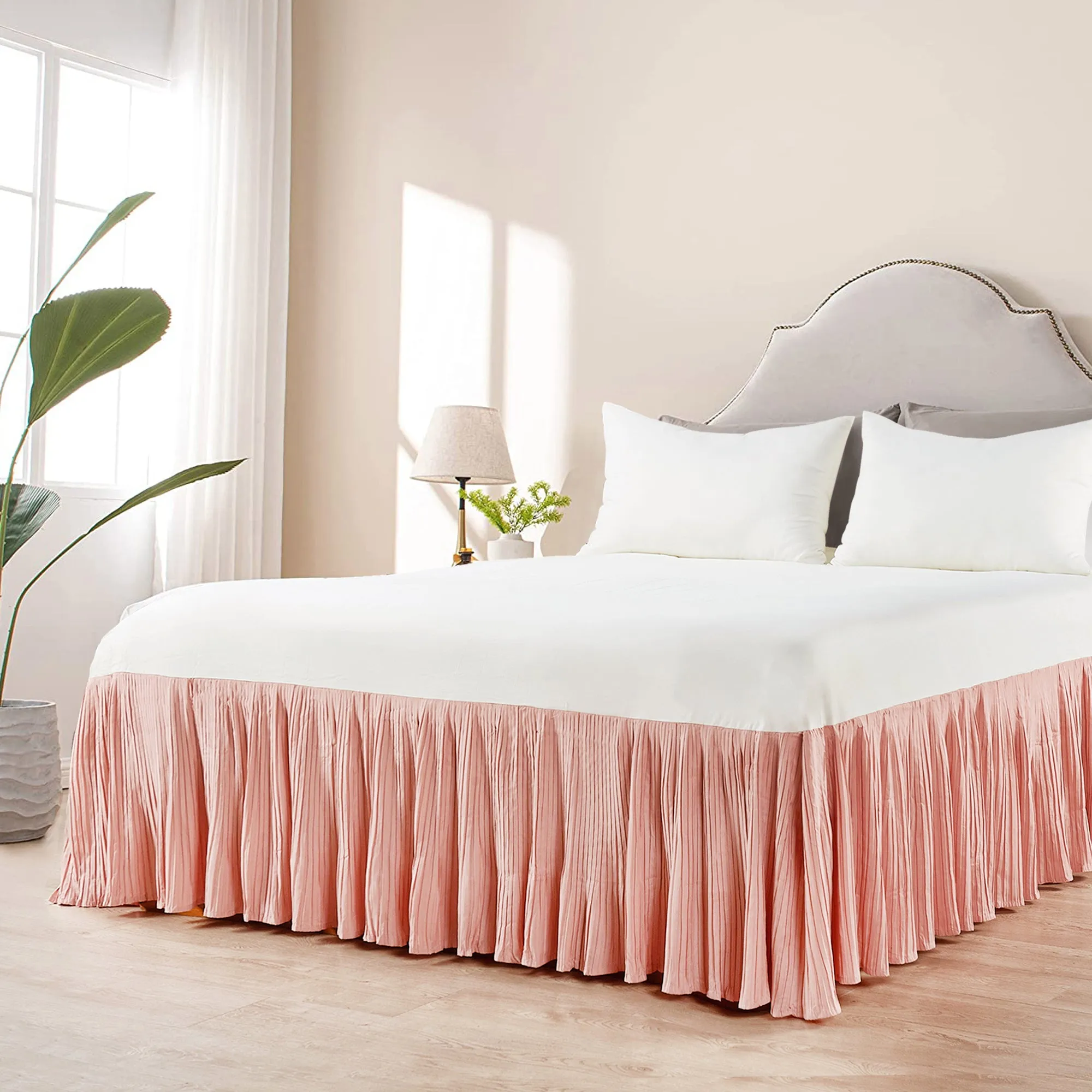 Pleated Bed Skirt - 18" drop Length