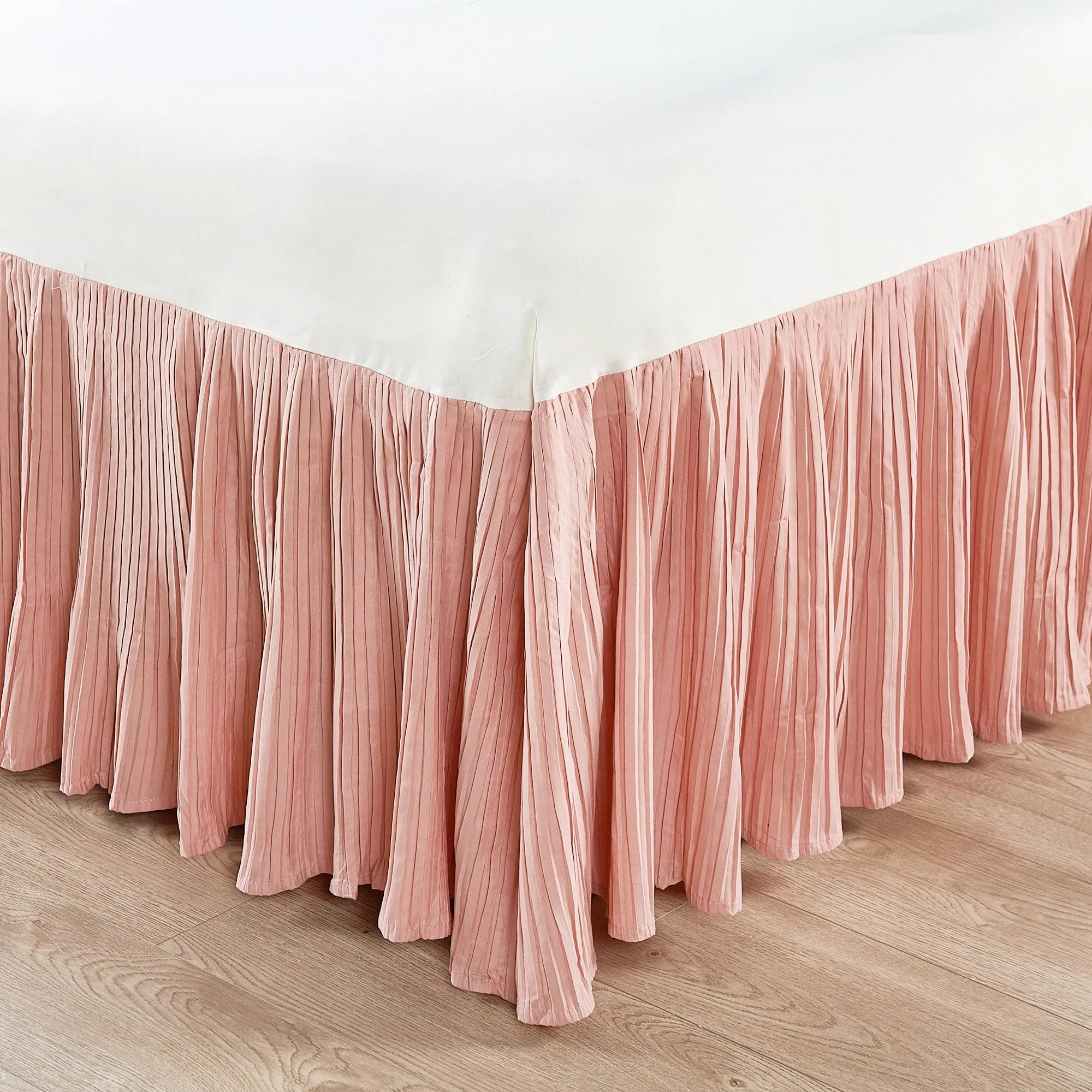 Pleated Bed Skirt - 18" drop Length
