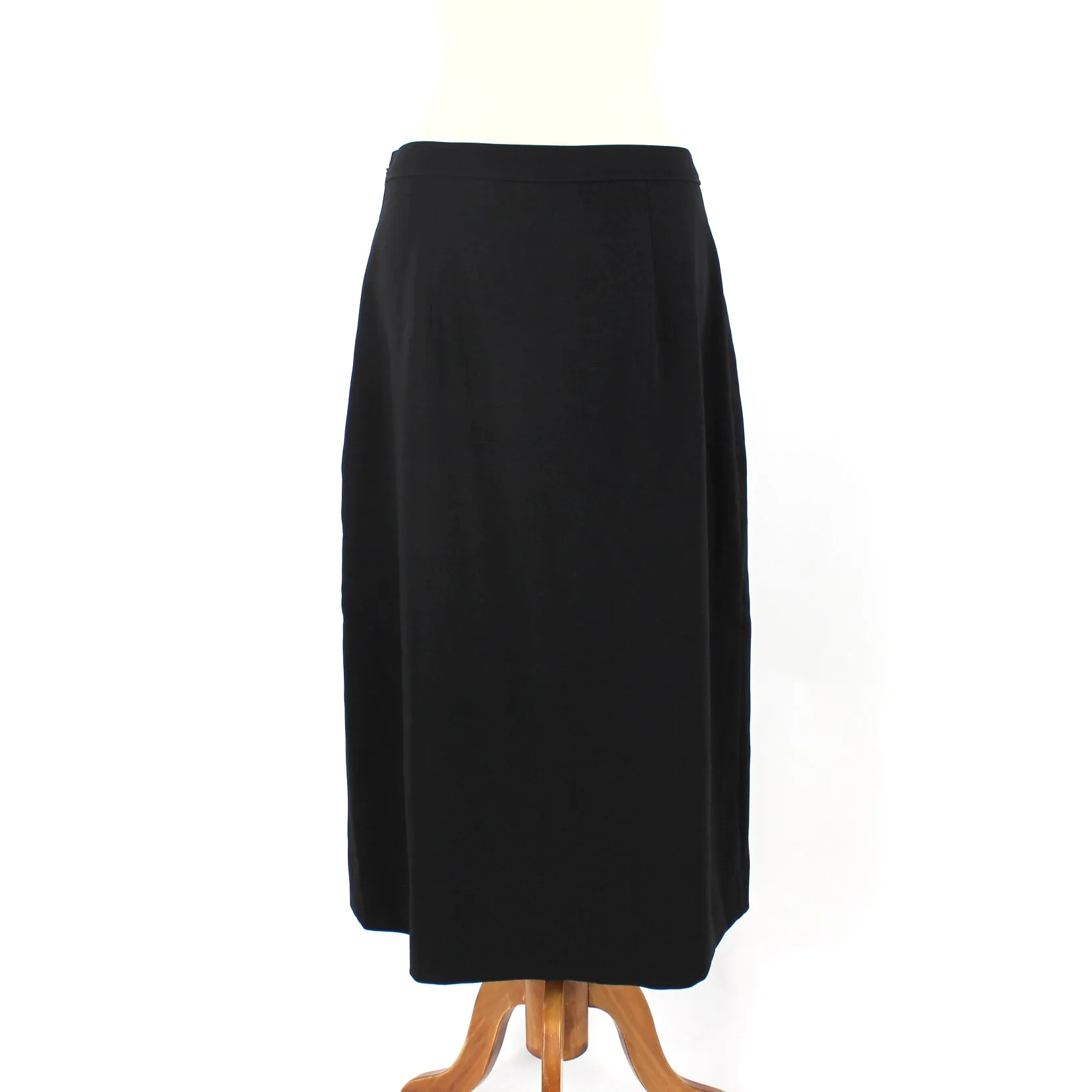 Reiss Drew Contrast Pleat Skirt