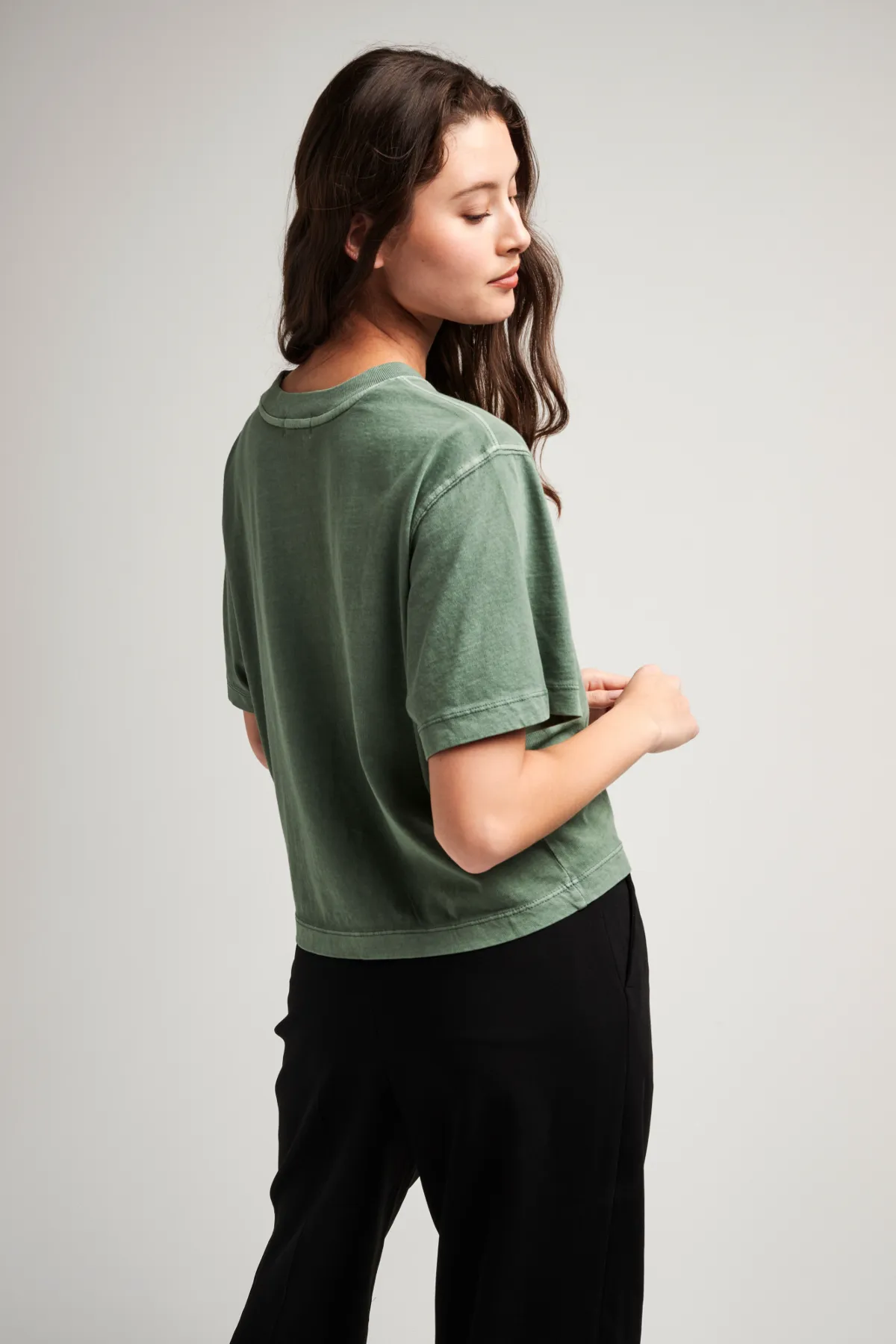 Relaxed Crop Tee