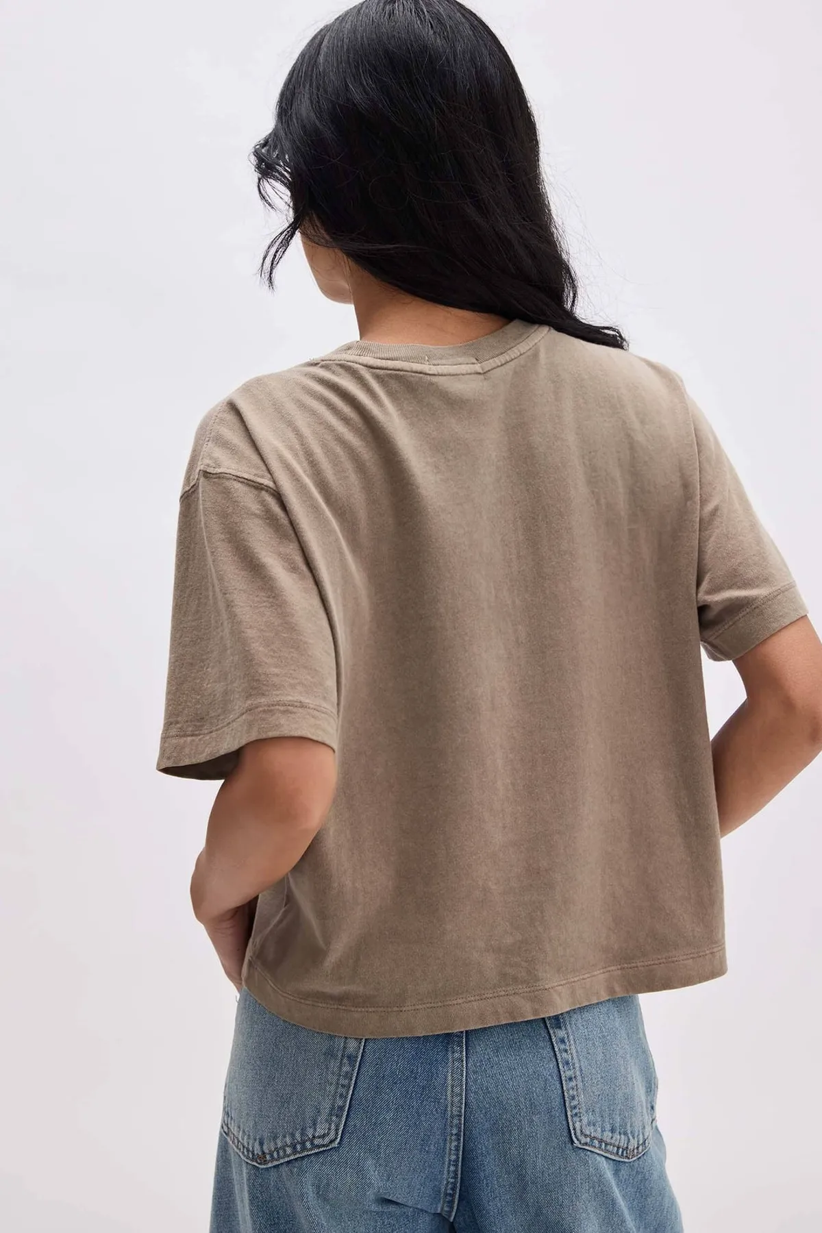 Relaxed Crop Tee