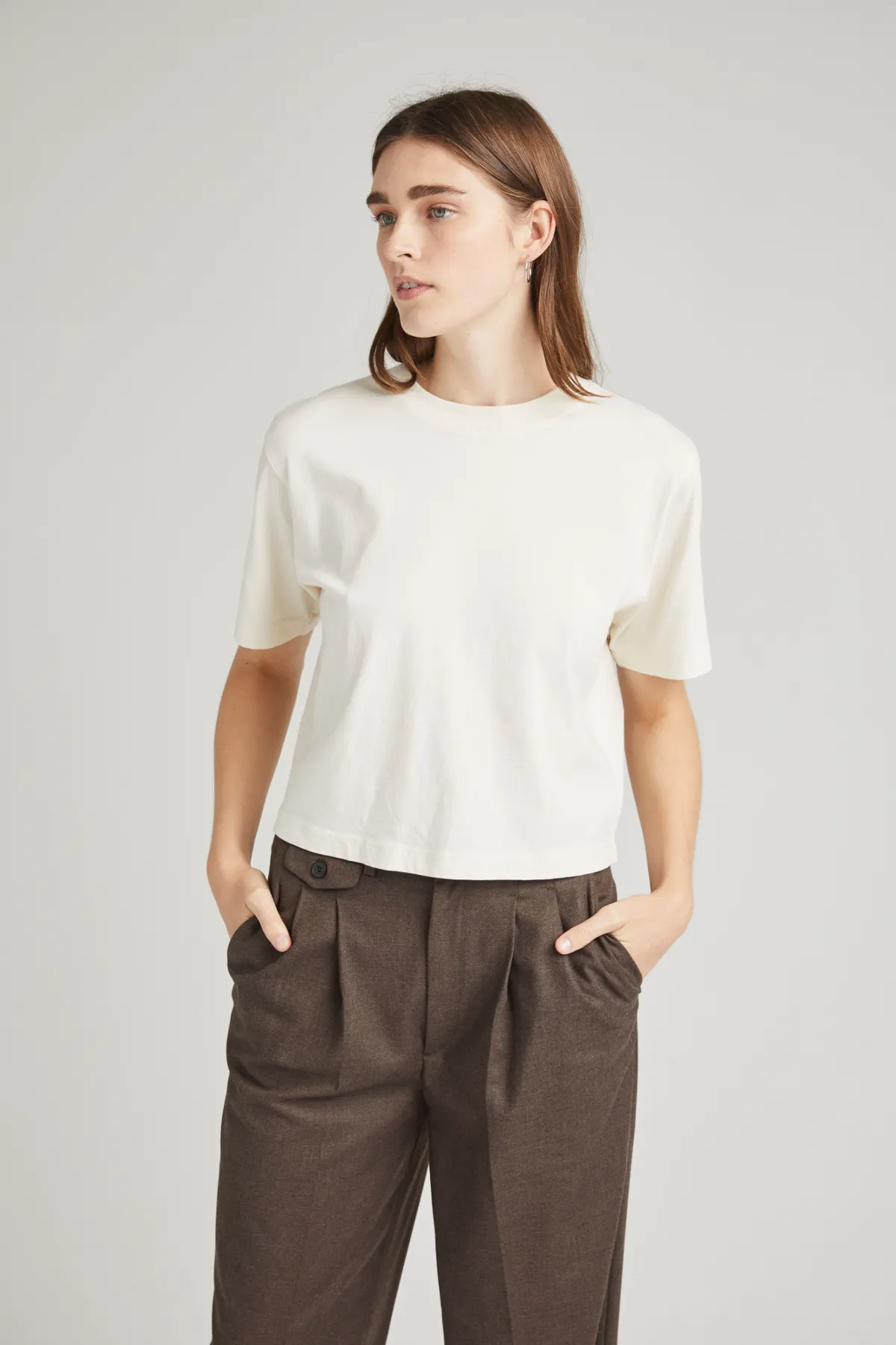 Relaxed Crop Tee