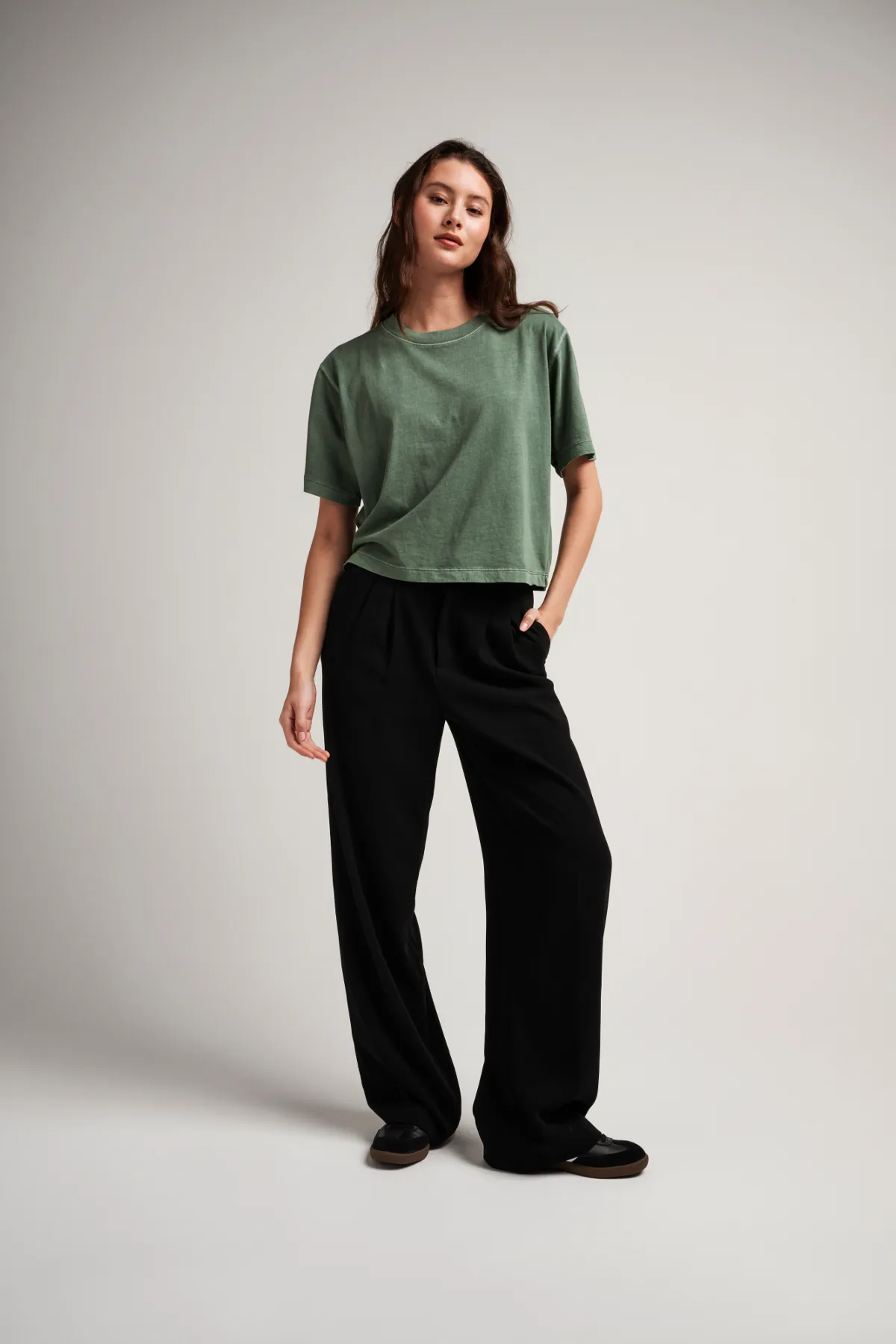 Relaxed Crop Tee