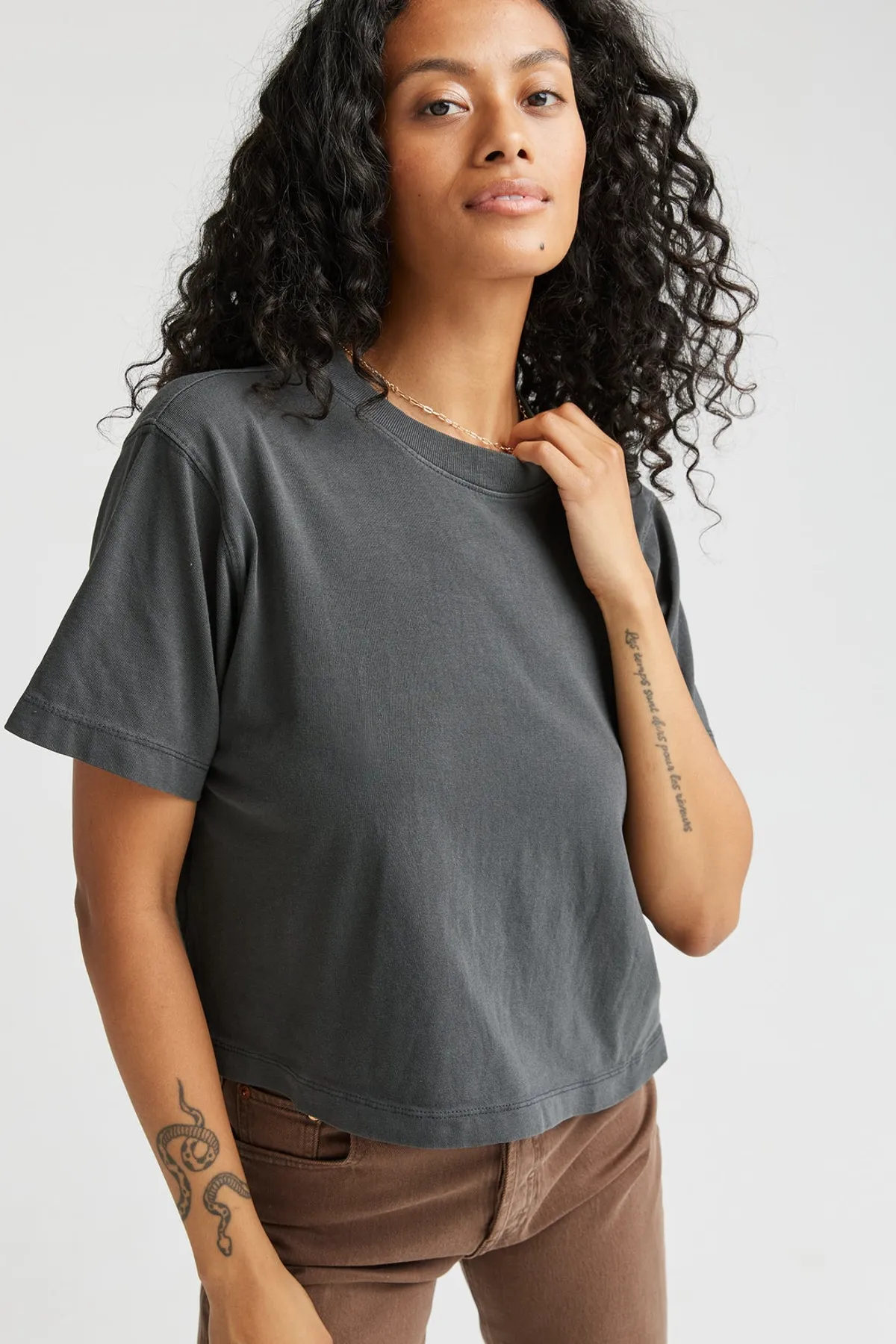 Relaxed Crop Tee